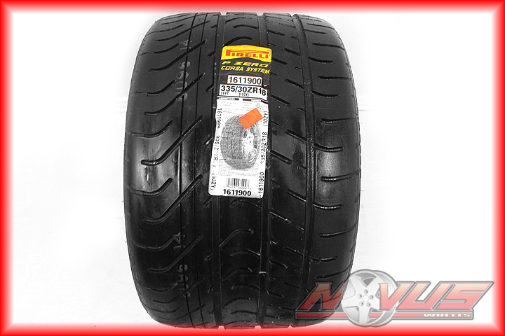 NEW PIRELLI PZERO CORSA 335/30R18 335 30 18 TIRE 100 % LIFE 335/30/18 ...